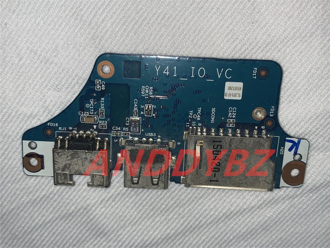 

original FOR LENOVO 14-ISK IO USB CARD Ethernet Board BY410 NS-A661 Y41