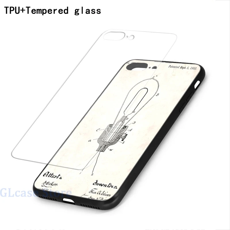 Чехол для iPhone 11 Pro X XR XS Max 8 7 6 6s Plus 5s из мягкого ТПУ стекла | Мобильные телефоны и