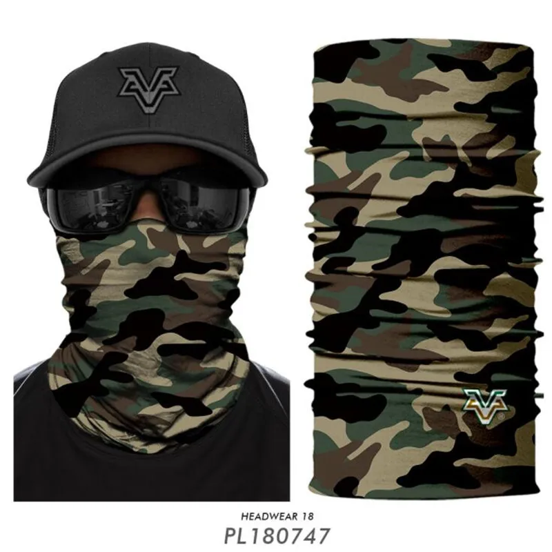 Быстросохнущая камуфляжная бандана в стиле милитари с джунглями шейный шарф для