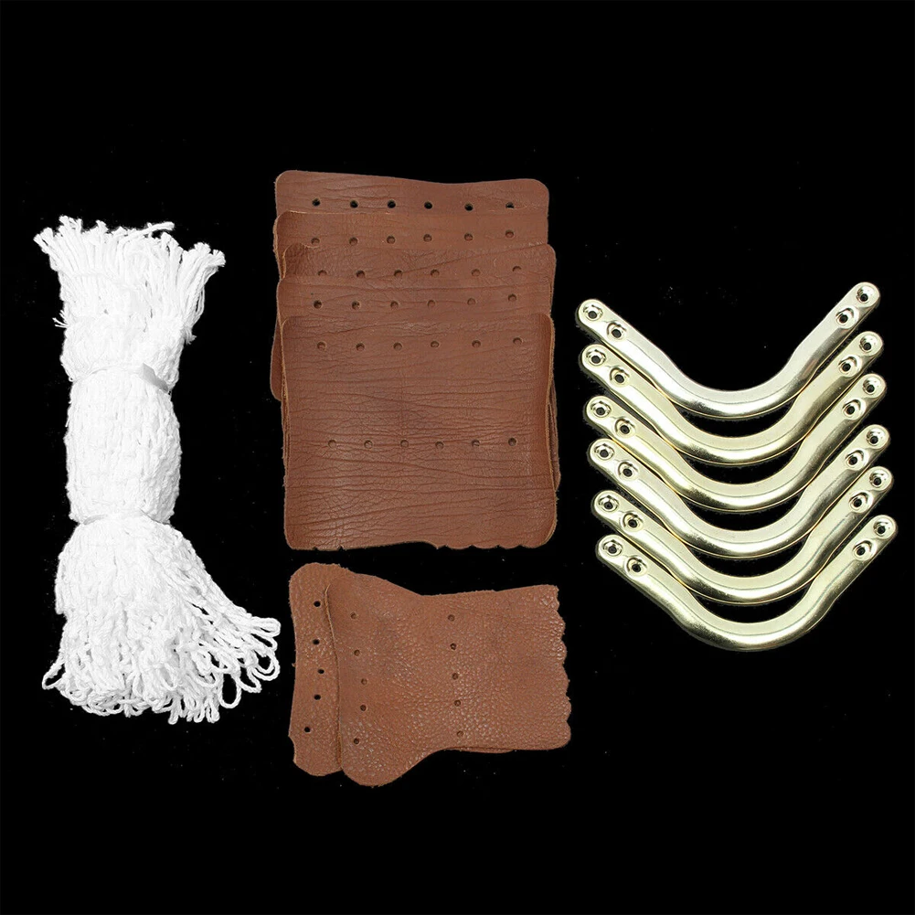 

6pcs Professional Replacement Durable Club Net Pocket Set Accessories Snooker Table Artificial Leather Entertainment Ball Bag