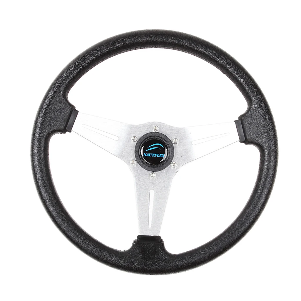 Рулевое колесо лодки с адаптером 3 спицевые коническим ключом 3/4 дюйма|Морской