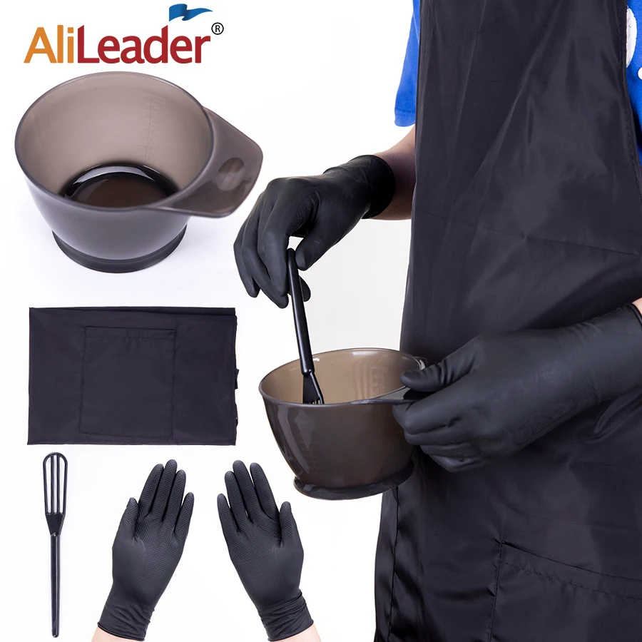 Набор кистей и чаши для краски Alileader Pro чаша смешивания волос набор тонирования