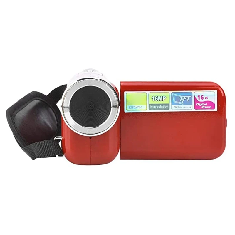 

Профессиональная цифровая видеокамера с 16-кратным зумом, 2-дюймовый TFT LC D Sceen USB 2.0 интерфейс Mini DV для детей