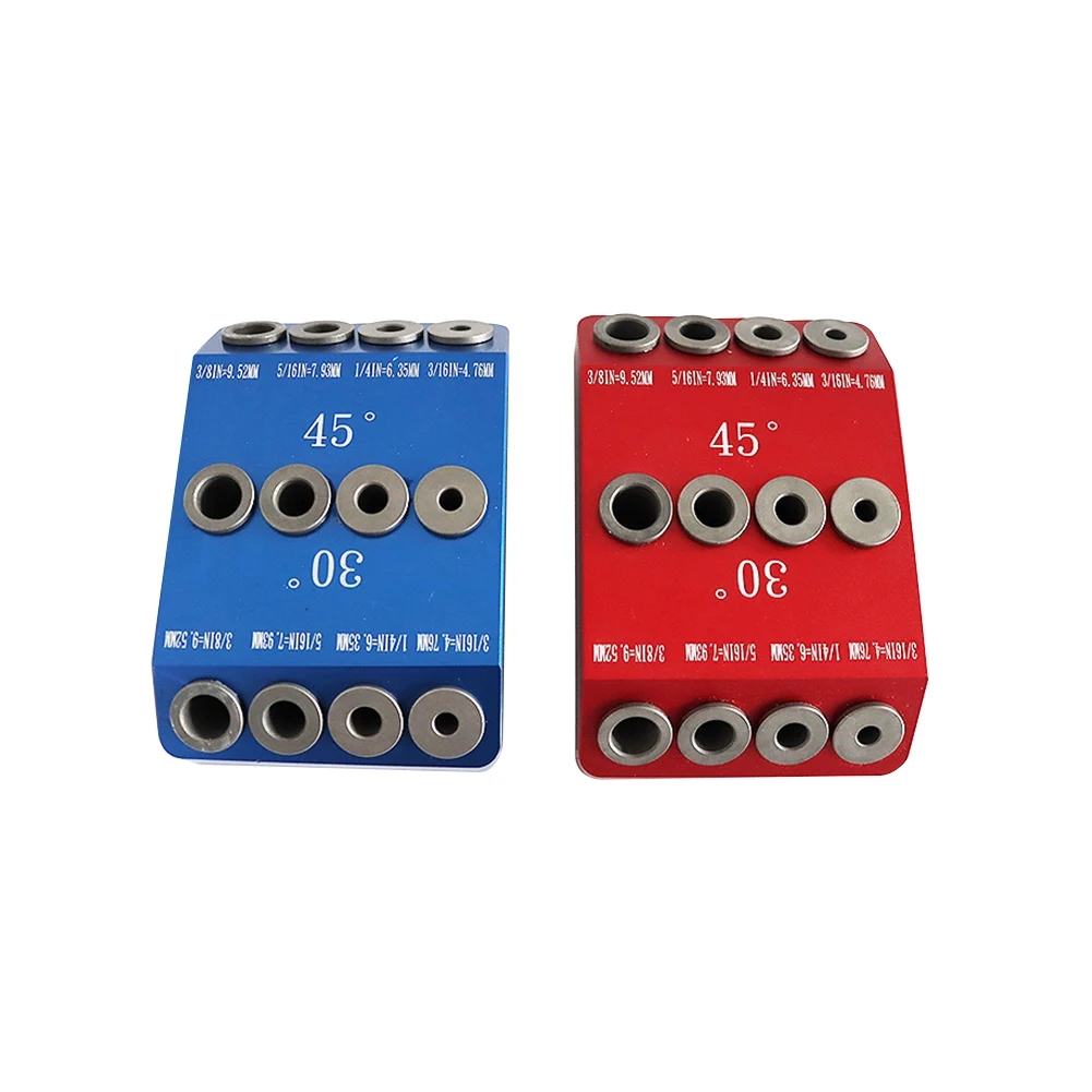 

Drill Guide Kit Tools 45 30 Angled 90 Degree Horizontal DIY For Cable Railing Hole Locator Portable Accurate Practical Durable