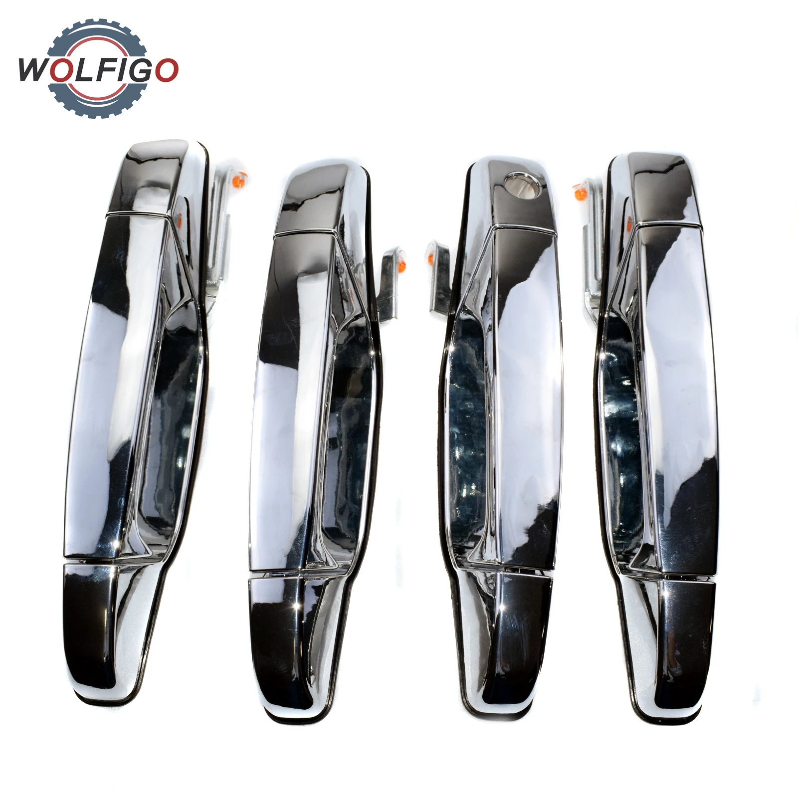 Передняя задняя левая правая наружная дверная ручка WOLFIGO для Chevrolet GMC Cadillac 2007 2013