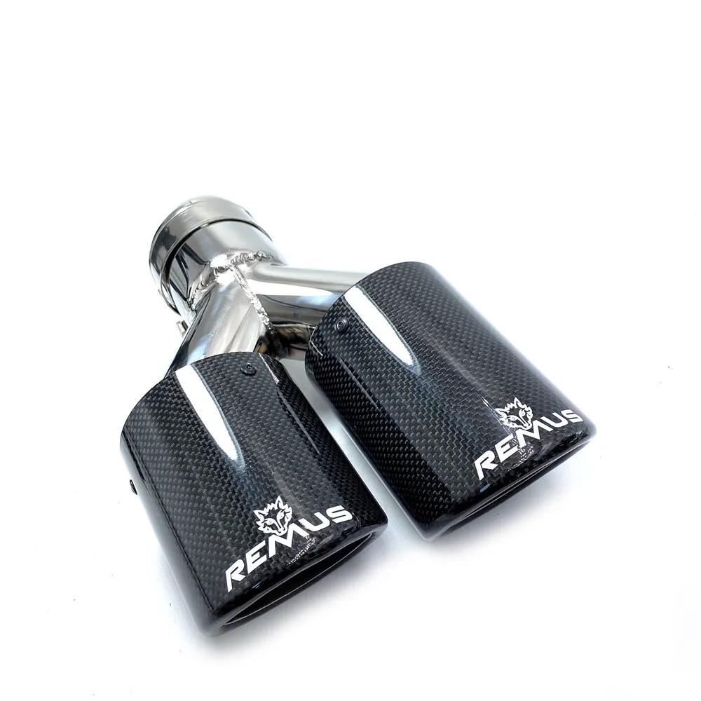 2 шт. модификация автомобиля универсальная двойная автомобильная выхлопная