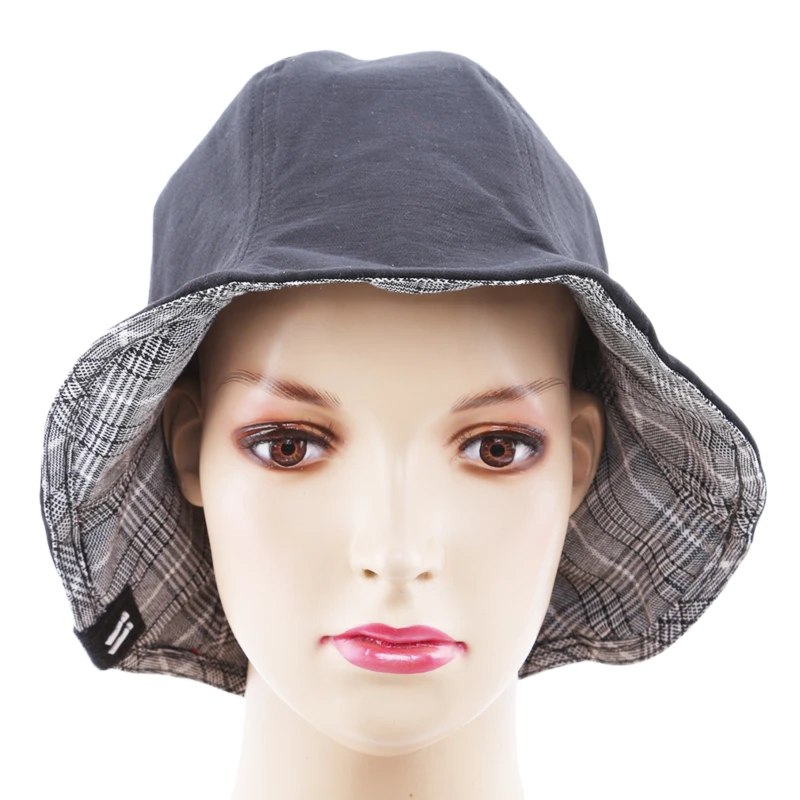 Корейская летняя Складная Панама для взрослых детей с широкими полями Пляжная