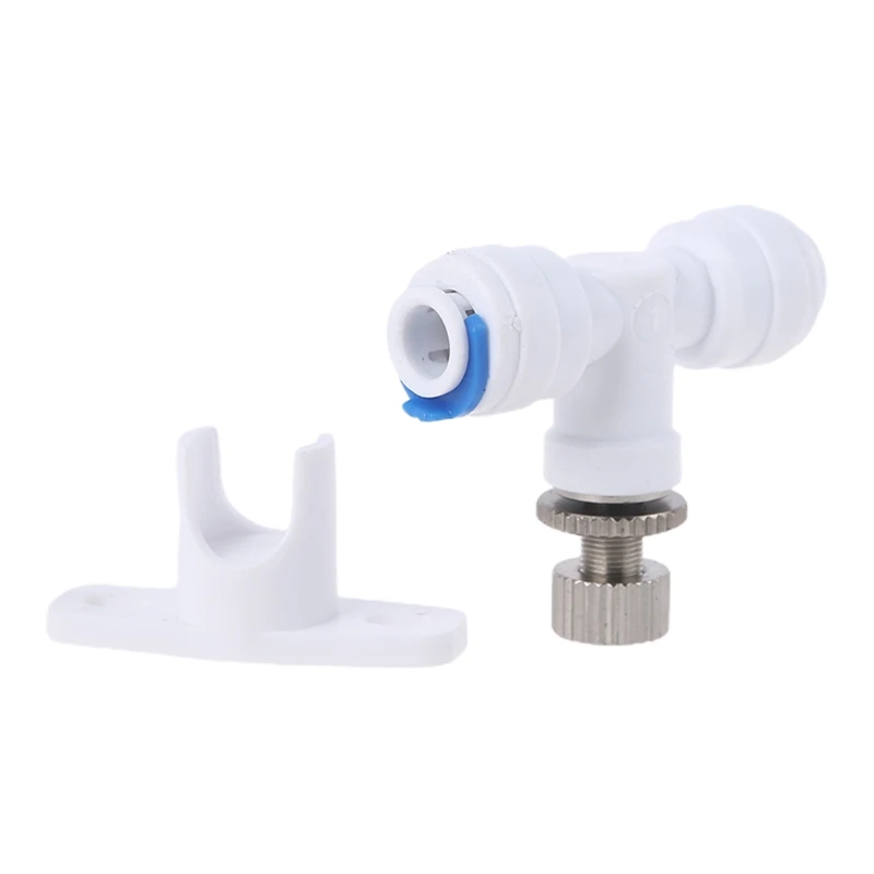 

Reverse Osmosis 1/4" Hose RO Water Flow Adjust Valv-e Regulator Waterflow Control Valv-e Connector Fitting Water Speed Controlle