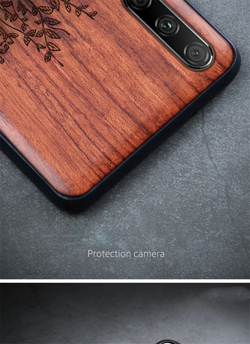 Чехол для Honor 9x, Деревянный чехол, чехол для Honor 9x Pro, розовое дерево, ТПУ, ударопрочный чехол для телефона, чехол для huawei Honor 9x