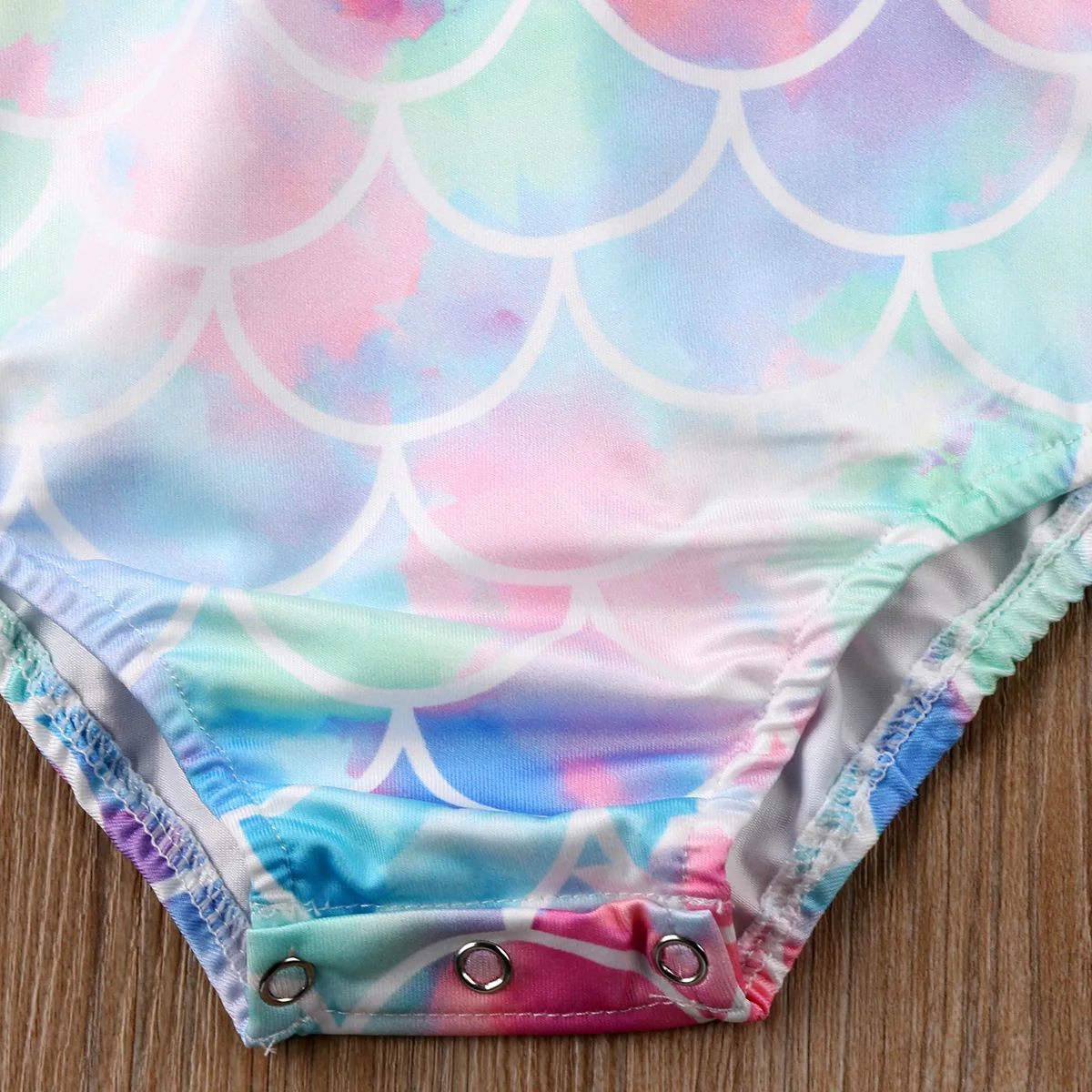 

Baby Girl Mermaid Flying Sleeves Swimwear Swimsuit Bikini Set Bathing Bodysuit Suit Cute Clothes