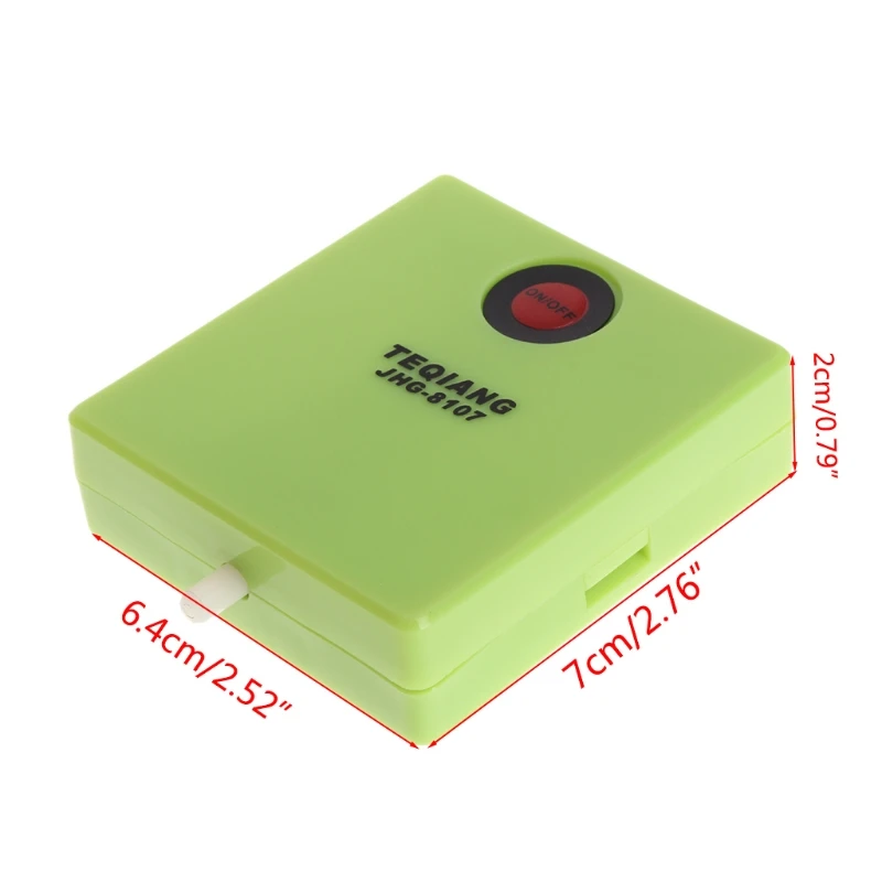 

Aquarium Dry Battery Operated Fish Tank Air Pump Aerator Oxygen With Air Stone