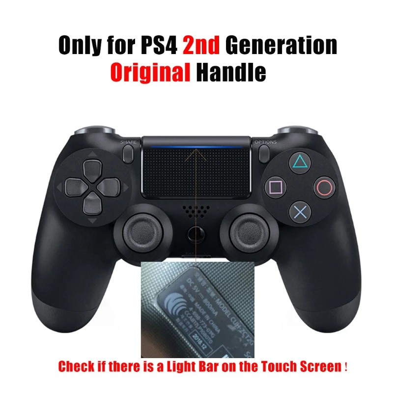 

Gamepad Back Button Attachment Dual-Shock4 Joystick Rear Buttons Extension Keys With 3.5mm Jack For S-O-N-Y PS4 Accessories