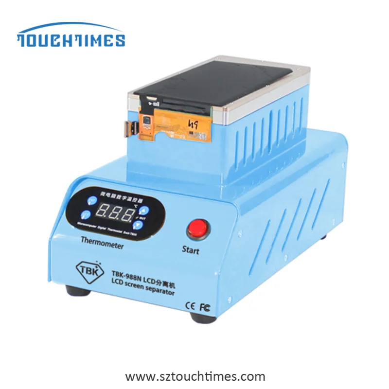 

Tbk-988N Lcd Screen Separator Curved Screen Renovation Super Strong Suction Easy Operation Separator Machine For Iphone Samsung