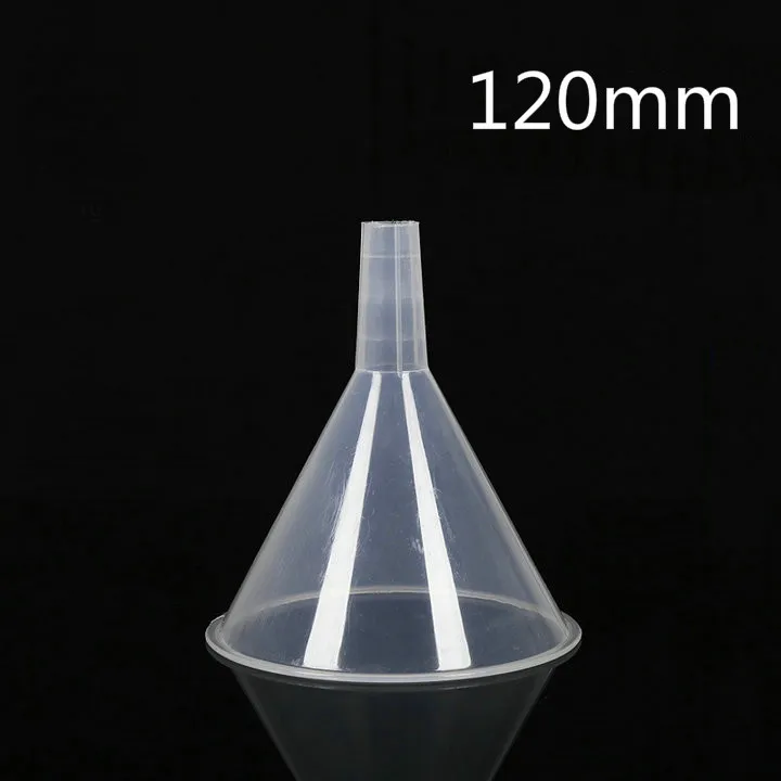 8 шт./лот диаметр 120 мм прозрачная белая пластиковая фильтрующая воронка с