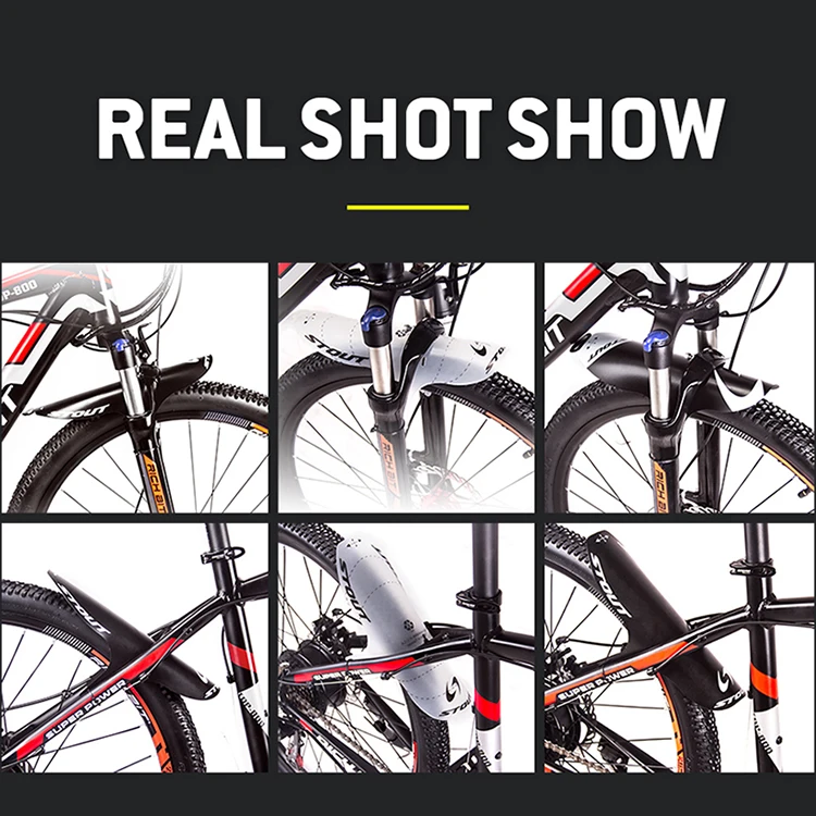 

Mountain bike accessories mtb mudguard tire front bumper rear fender mud board riding equipment bicycle accessories