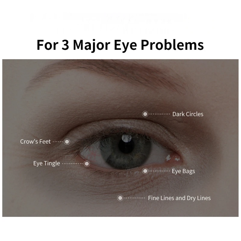 

8 Pairs Hyaluronic Acid Vitamin C Eye Mask Fade Dark Circles Brighten Skin Patch