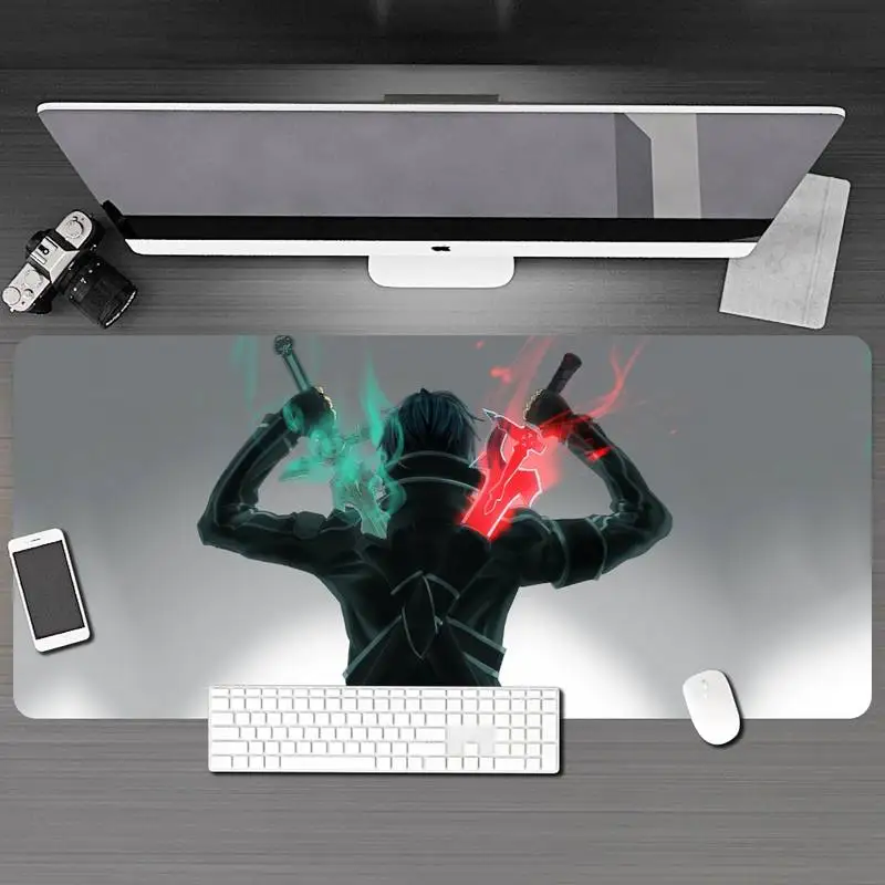 

Sword Art Online Mousepad Elsword Gaming Mouse Mats Anime Mouse Pad Large Rubber Antislip Gamer Computer Carpet for Keyboard Mat
