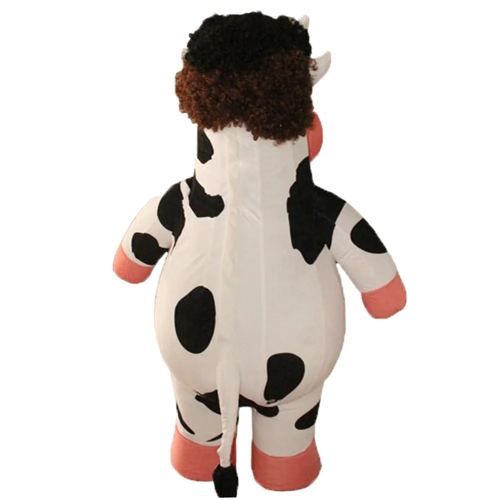 1 9 м Хэллоуин надувная лодка с изображением коровы Талисман костюм маскарадный