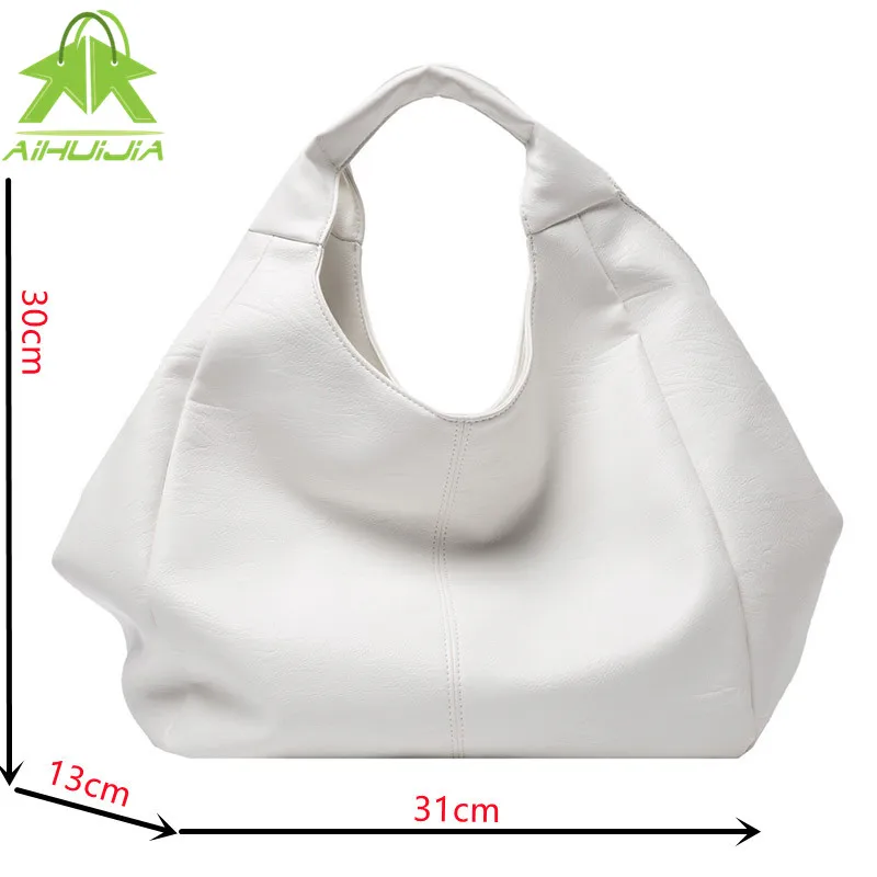 

Fashion Womens Solid Color Messenger Bag High Capacity Shoulder Bags 2021 the New High Quality Pu Leather Women Travel Handbag