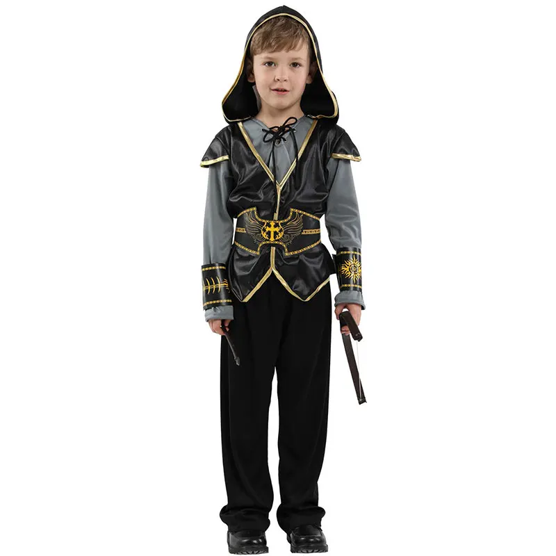 Костюм индийского принца для мальчиков Детский костюм охотника на Хэллоуин