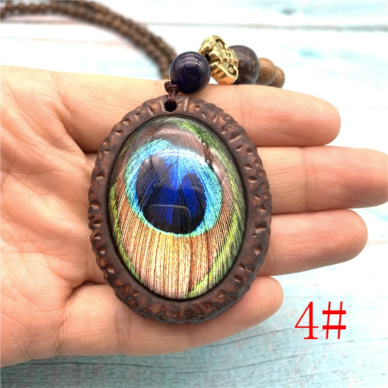 Новое Женское Ожерелье этническое искусственное ожерелье ручной работы с