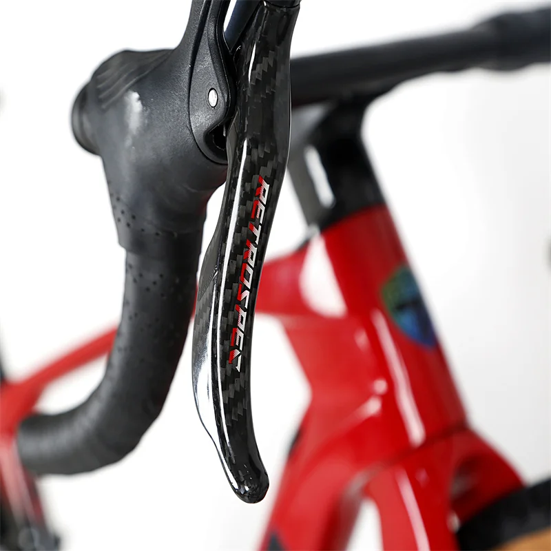 Pаспродажа TWITTER GRAVEL-V2-RS-24-speed Маленький Комплект алюминиевых колес с углеродным рулем и полностью скрытым маршрутом 700C, велосипед из углеродного волокн...