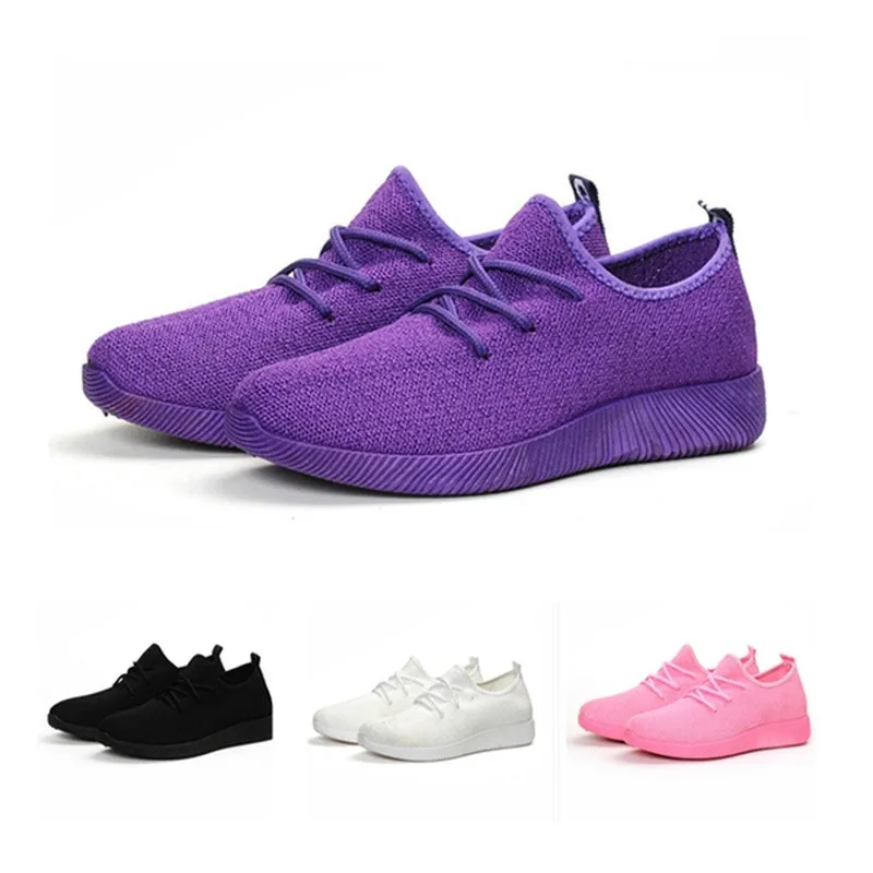 Лидер продаж Весенняя Повседневная обувь женская на плоской подошве дышащие