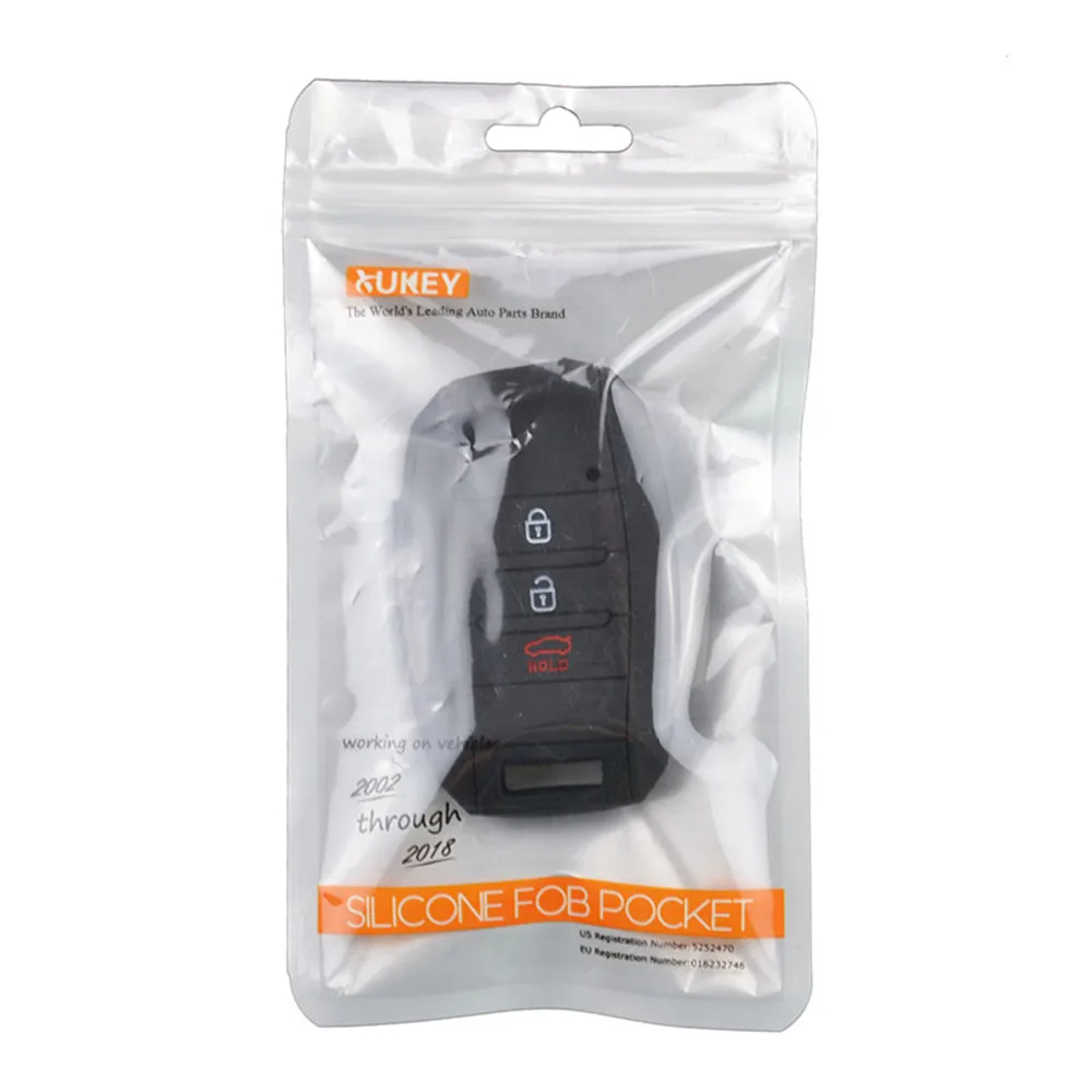 

For Kia Sportage Carens Ceed Sorento Optima Niro Soul Cerato Rando Forte Remote Fob Shell Cover Silicone Car Key Case