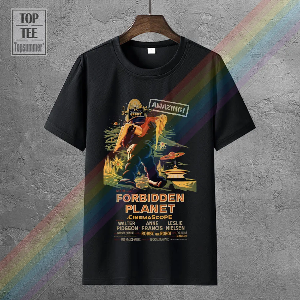 

Forbidden Planet T Shirt Movie Film Vintage Retro Cult Horror