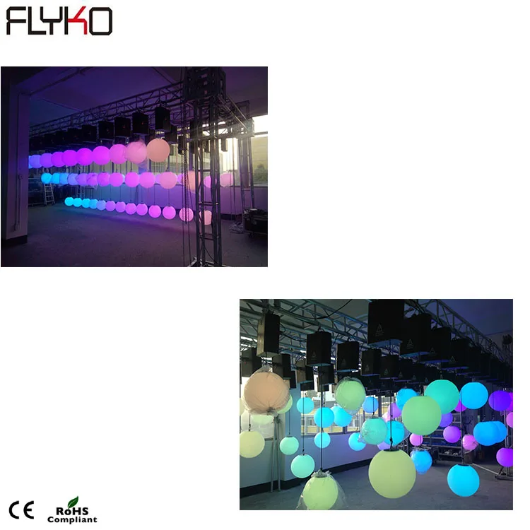 

Новинка, китайские заводские товары, подъемная высота 0-3 м, RGB DMX сценический кинетический волшебный шар на Рождество