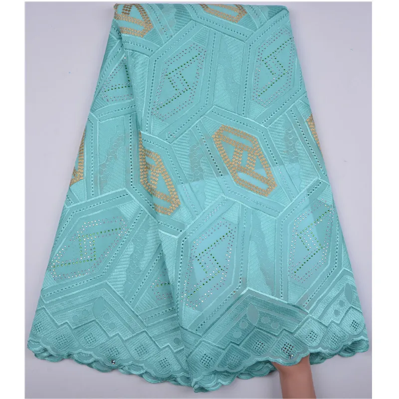 Нигерийская чистая белая кружевная ткань 100% хлопок швейцарская хлопковая