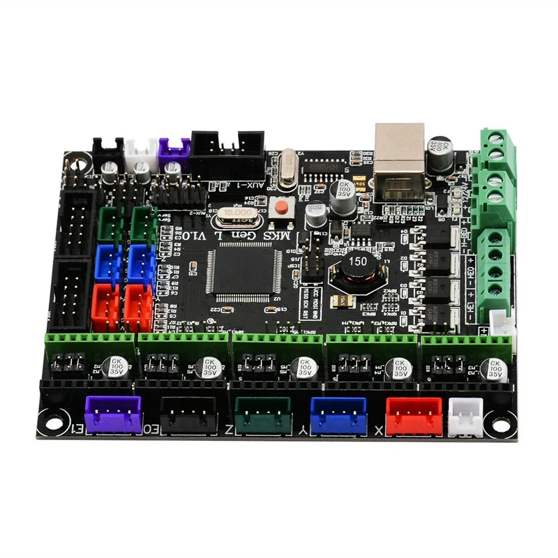 3D принтеры Управление плата Mks Gen L V1.0 интеграции Ramps материнская 12/24V|Детали и