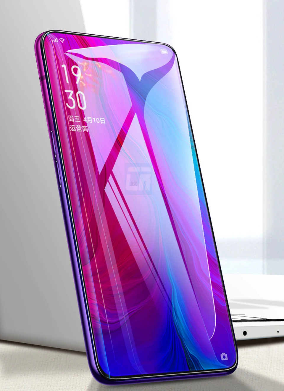2 шт. HD анти фиолетовый свет закаленное стекло для OPPO Reno Z 10x Zoom RX17 Neo протектор экрана для OPPO Realme X 3 5 Pro U1 пленка