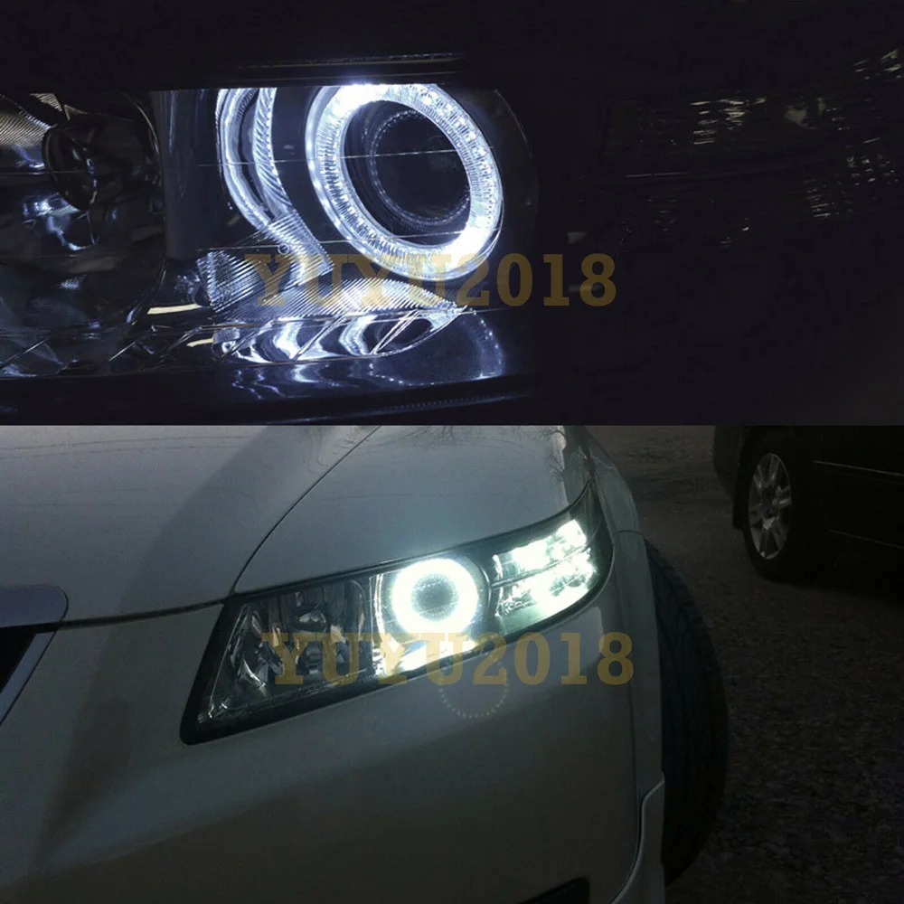 RGB кольца с ореолом подходят для Acura TL 2004-2006 автомобильные фары многоцветные