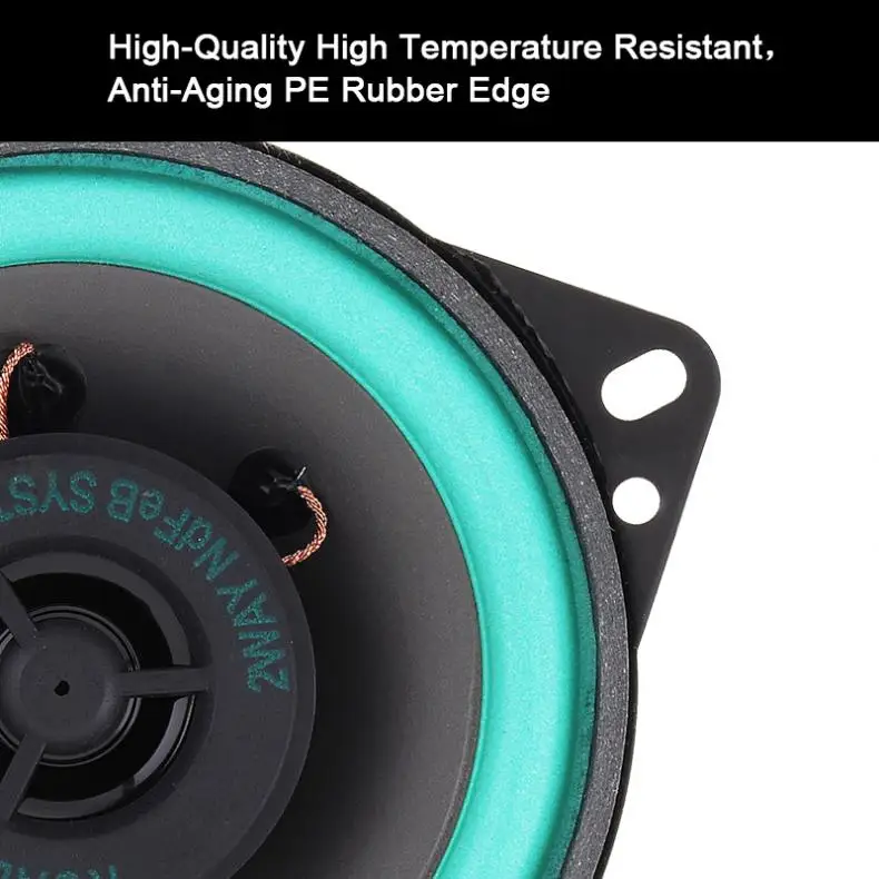 

1pcs 4 Inch 100W Universal Car HiFi Coaxial Speaker Vehicle Door Auto Audio Music Stereo Full Range Frequency Speakers