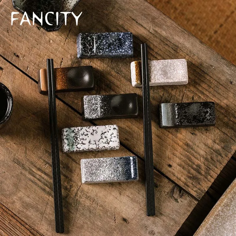 Держатель для палочек керамический в японском стиле сервировки стола отеле