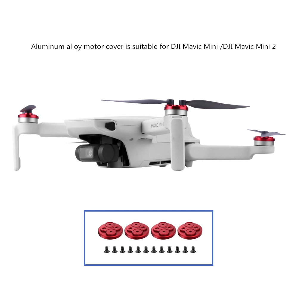 

Моторчик с пропеллером, чехол для Dji Mavic Mini 2, аксессуары для дрона, устойчивый к царапинам алюминиевый сплав, 4 шт./комплект