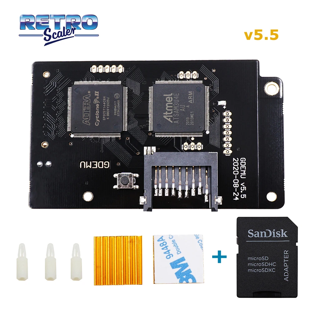 Bitfunx DC V5.5 GDEMU оптический привод доска для моделирования DreamCast и белый/черный пульт