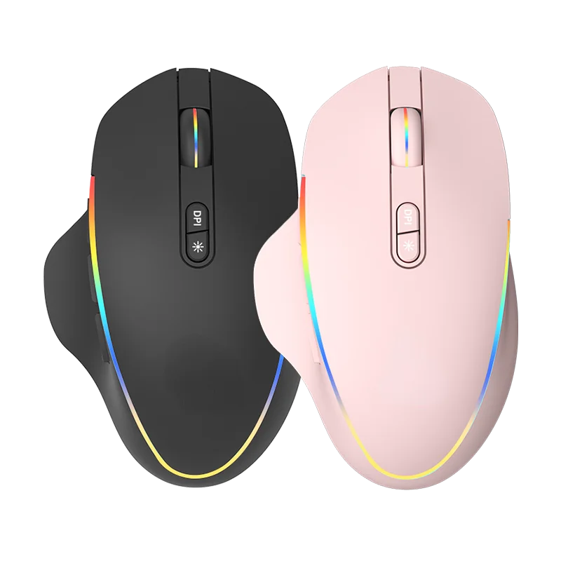 

Wireless Mouse Mute Rechargeable RGB Lamp Effect Gaming Electronic Sports