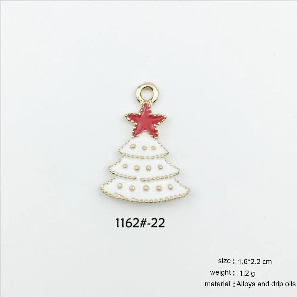 10 шт. креативные рождественские подвесные орнаменты металлические поделки для