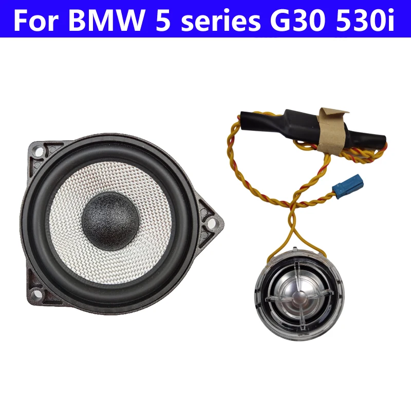 

For BMW 5 series G30 530i Tweeter Midrange Center Speaker Cover Music Stereo Lossless Sound Quality Upgrade Audio Combination