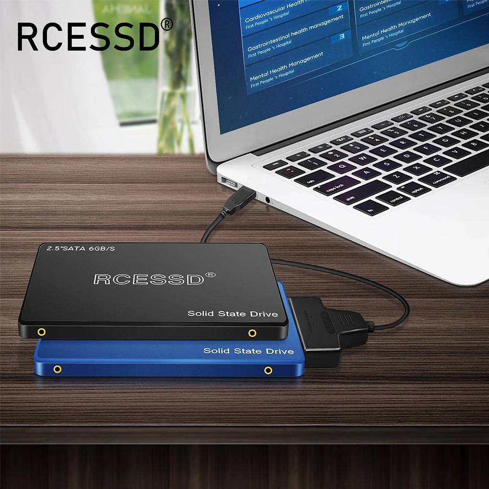 RCESSD Внутренний SATA SSD 2 5 дюймов 120 ГБ 128 240 256 360GB твердотельный диск SATA3 жесткий HDD 1 ТБ