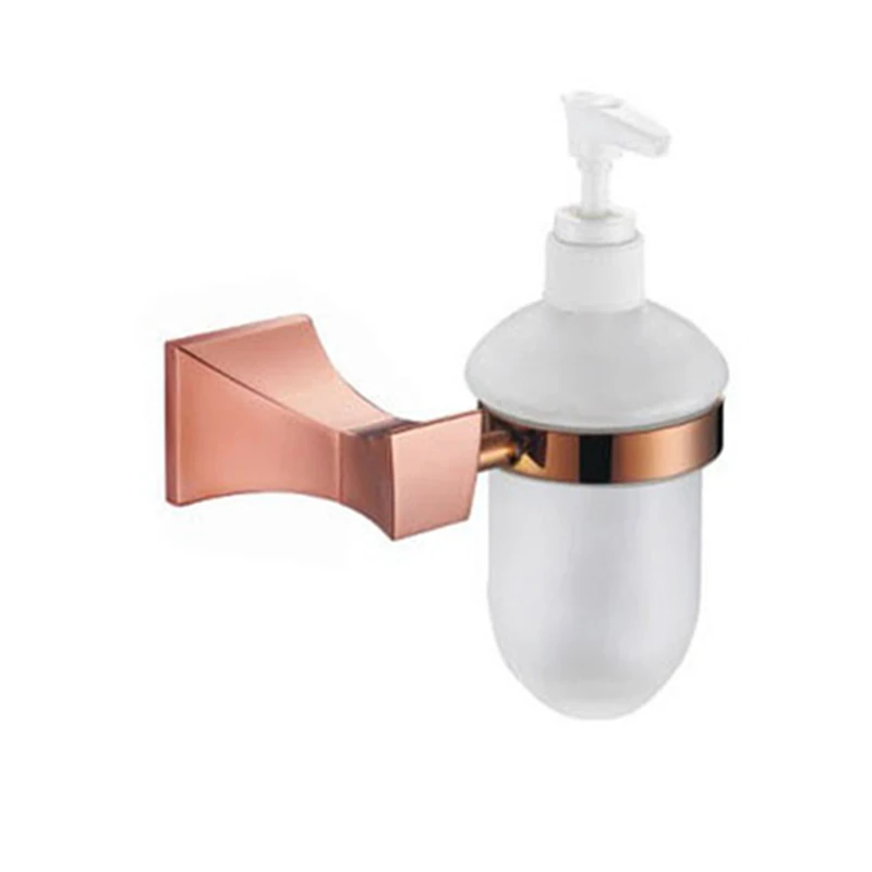 Медная стойка для полотенец в европейском стиле розового золота держатель мыла