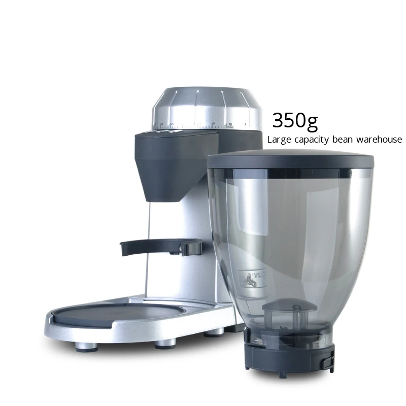 ZD-16, электрическая Коммерческая кофемолка, итальянская кофемолка, 350 г, 40 файлов, регулируемая толщина, электрическая кофемолка