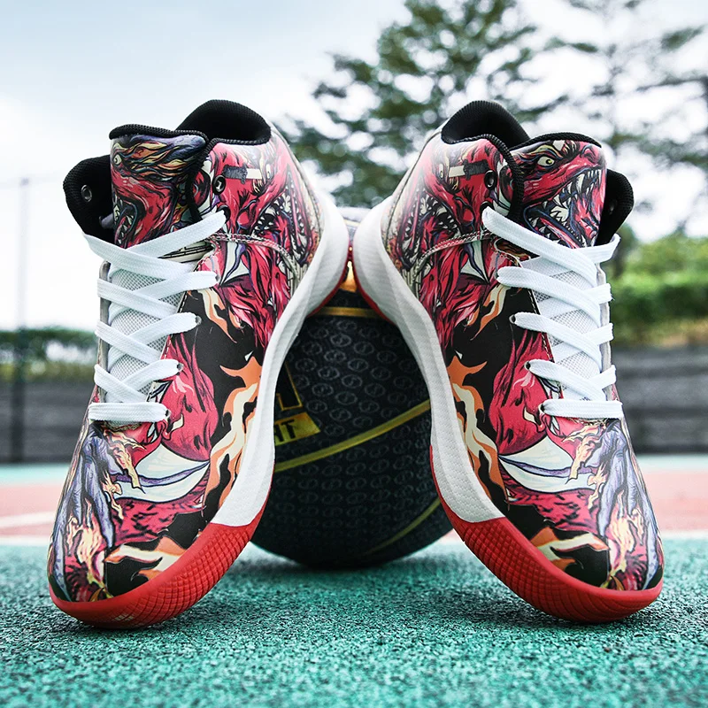 

Spring 2021 new running shoes basketball shoes hip-hop sports god beast design comfortable wear-resistant multi-field applicable