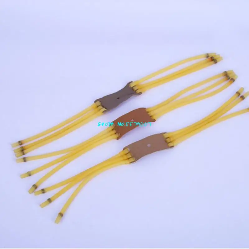

3/5/10pcs/lot 3 cards 6 shares Elastic Slingshot fitting rubber band For Outdoor hunting Fishing Camping slingshot