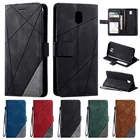 Чехол-книжка для Samsung Galaxy J5 2017, J3, J5, J7 2017, J 3 2016, кожаный