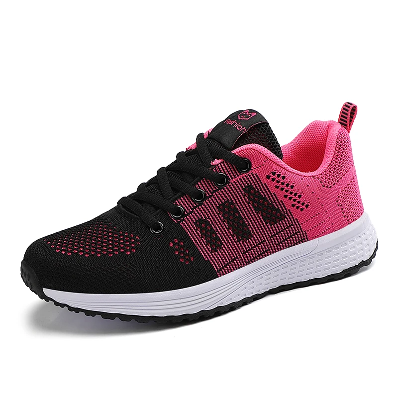 

Summer Running Shoes Women Outdoor Non-slip Lace up Sneakers Women Jogging Sports Shoes Light Athletic Trainers Zapatos mujer