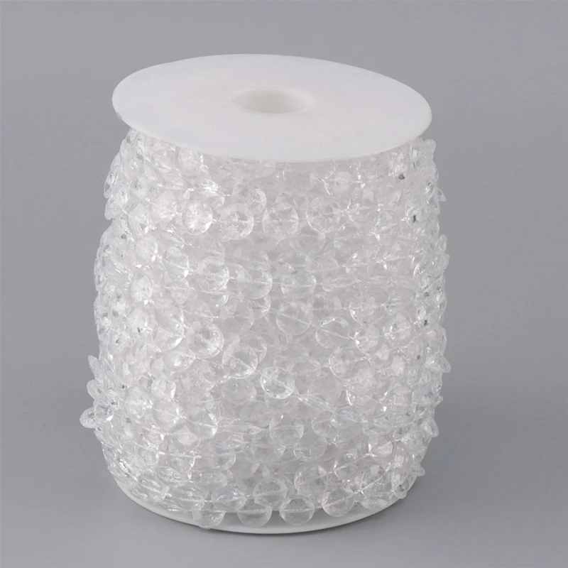 Акриловые кристаллические нити для занавесок подвесная люстра гирлянда