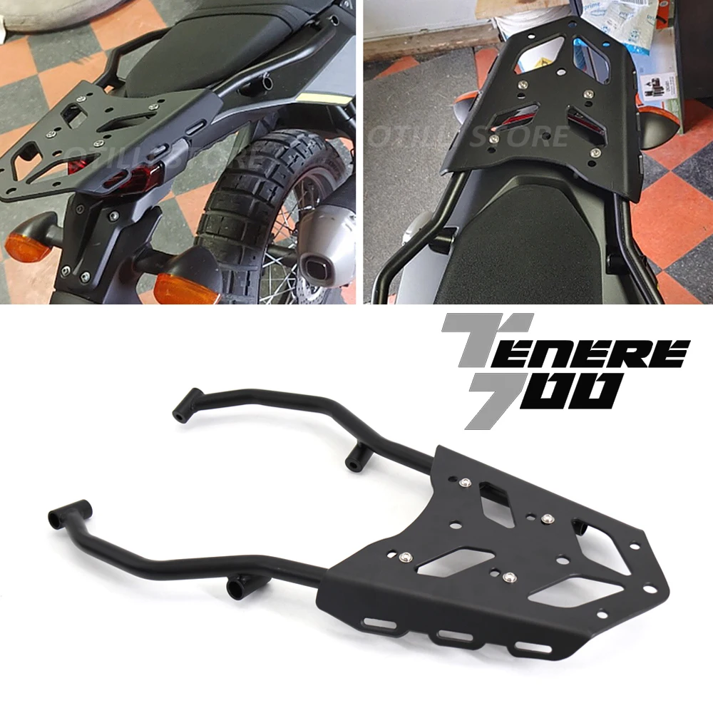 New Rear Carrier Luggage Rack For YAMAHA Tenere 700 Tenere700 TENERE 700 TENERE700 Tracer Motorcycle CNC 2019 2020